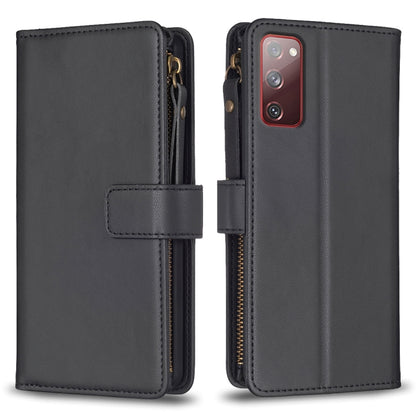 9 Card Slots Zipper Wallet Leather Flip Phone Case, For Samsung Galaxy A14, For Samsung Galaxy S24+ 5G, For Samsung Galaxy A34 5G, For Samsung Galaxy S24 5G, For Samsung Galaxy A54 5G, For Samsung Galaxy S23 Ultra 5G, For Samsung Galaxy S23 5G         ...
