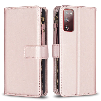 9 Card Slots Zipper Wallet Leather Flip Phone Case, For Samsung Galaxy A14, For Samsung Galaxy S24+ 5G, For Samsung Galaxy A34 5G, For Samsung Galaxy S24 5G, For Samsung Galaxy A54 5G, For Samsung Galaxy S23 Ultra 5G, For Samsung Galaxy S23 5G         ...