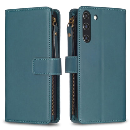 9 Card Slots Zipper Wallet Leather Flip Phone Case, For Samsung Galaxy A22 4G, For Samsung Galaxy A22 5G, For Samsung Galaxy S21 FE 5G, For Samsung Galaxy A23 4G, For Samsung Galaxy A32 4G, For Samsung Galaxy A72, For Samsung Galaxy A52                ...