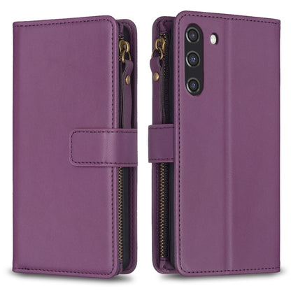 9 Card Slots Zipper Wallet Leather Flip Phone Case, For Samsung Galaxy A22 4G, For Samsung Galaxy A22 5G, For Samsung Galaxy S21 FE 5G, For Samsung Galaxy A23 4G, For Samsung Galaxy A32 4G, For Samsung Galaxy A72, For Samsung Galaxy A52                ...