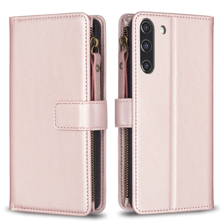 9 Card Slots Zipper Wallet Leather Flip Phone Case, For Samsung Galaxy A22 4G, For Samsung Galaxy A22 5G, For Samsung Galaxy S21 FE 5G, For Samsung Galaxy A23 4G, For Samsung Galaxy A32 4G, For Samsung Galaxy A72, For Samsung Galaxy A52                ...