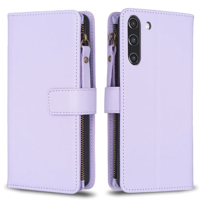 9 Card Slots Zipper Wallet Leather Flip Phone Case, For Samsung Galaxy A22 4G, For Samsung Galaxy A22 5G, For Samsung Galaxy S21 FE 5G, For Samsung Galaxy A23 4G, For Samsung Galaxy A32 4G, For Samsung Galaxy A72, For Samsung Galaxy A52                ...