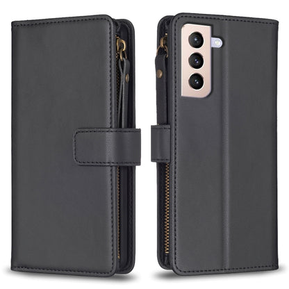 9 Card Slots Zipper Wallet Leather Flip Phone Case, For Samsung Galaxy A32 5G, For Samsung Galaxy S21 5G, For Samsung Galaxy S21+ 5G, For Samsung Galaxy S21 Ultra 5G, For Samsung Galaxy A12, For Samsung Galaxy A42 5G, For Samsung Galaxy A31            ...