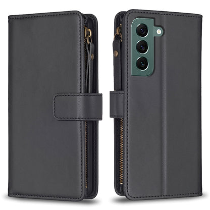 9 Card Slots Zipper Wallet Leather Flip Phone Case, For Samsung Galaxy A73 5G, For Samsung Galaxy A33, For Samsung Galaxy A13, For Samsung Galaxy S22 Ultra 5G, For Samsung Galaxy S22+ 5G, For Samsung Galaxy S22 5G, For Samsung Galaxy A03s              ...