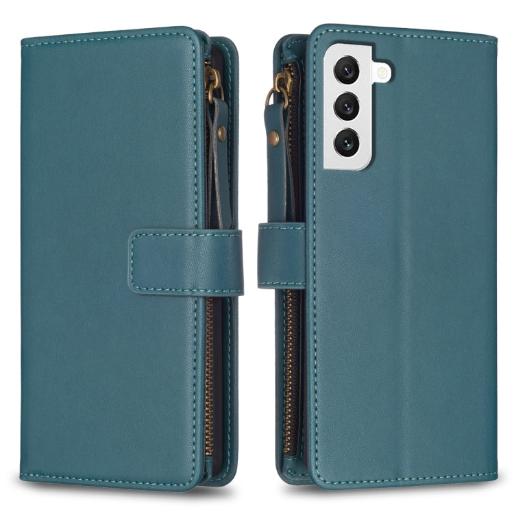 9 Card Slots Zipper Wallet Leather Flip Phone Case, For Samsung Galaxy A73 5G, For Samsung Galaxy A33, For Samsung Galaxy A13, For Samsung Galaxy S22 Ultra 5G, For Samsung Galaxy S22+ 5G, For Samsung Galaxy S22 5G, For Samsung Galaxy A03s              ...