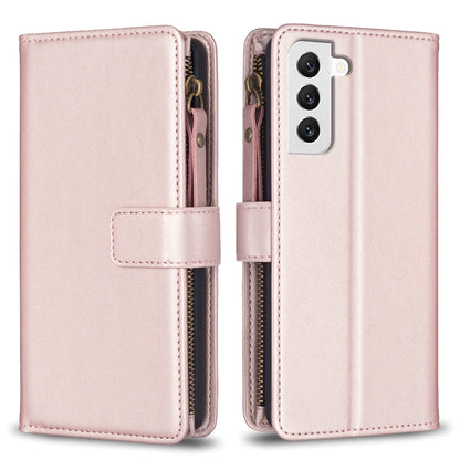 9 Card Slots Zipper Wallet Leather Flip Phone Case, For Samsung Galaxy A73 5G, For Samsung Galaxy A33, For Samsung Galaxy A13, For Samsung Galaxy S22 Ultra 5G, For Samsung Galaxy S22+ 5G, For Samsung Galaxy S22 5G, For Samsung Galaxy A03s              ...