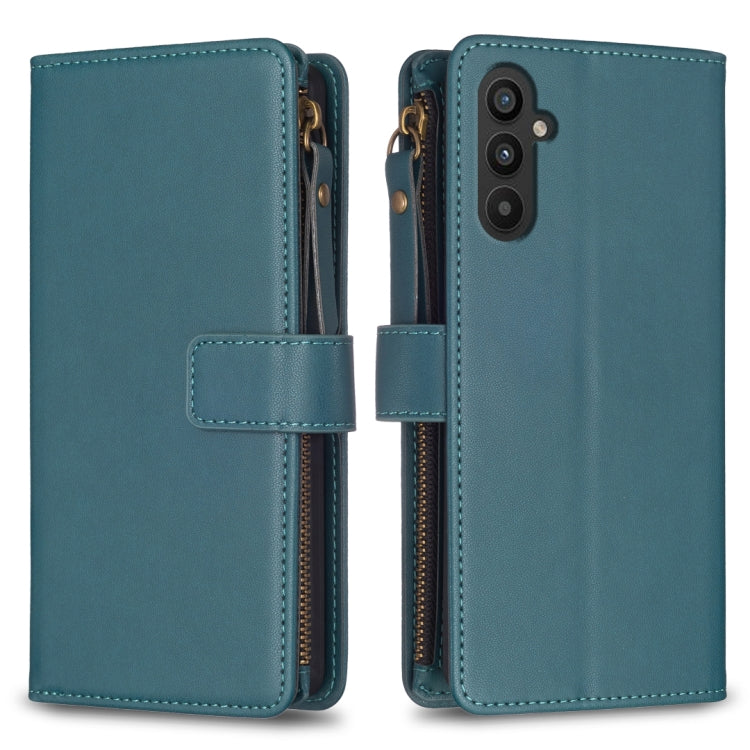 9 Card Slots Zipper Wallet Leather Flip Phone Case, For Samsung Galaxy A55, For Samsung Galaxy A24 4G, For Samsung Galaxy A15, For Samsung Galaxy S24 Ultra 5G, For Samsung Galaxy A35, For Samsung Galaxy A25 5G, For Samsung Galaxy M34 5G                ...
