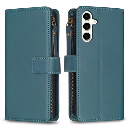 9 Card Slots Zipper Wallet Leather Flip Phone Case, For Samsung Galaxy A55, For Samsung Galaxy A24 4G, For Samsung Galaxy A15, For Samsung Galaxy S24 Ultra 5G, For Samsung Galaxy A35, For Samsung Galaxy A25 5G, For Samsung Galaxy M34 5G                ...