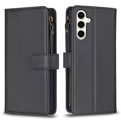 9 Card Slots Zipper Wallet Leather Flip Phone Case, For Samsung Galaxy A55, For Samsung Galaxy A24 4G, For Samsung Galaxy A15, For Samsung Galaxy S24 Ultra 5G, For Samsung Galaxy A35, For Samsung Galaxy A25 5G, For Samsung Galaxy M34 5G                ...