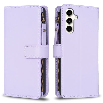 9 Card Slots Zipper Wallet Leather Flip Phone Case, For Samsung Galaxy A55, For Samsung Galaxy A24 4G, For Samsung Galaxy A15, For Samsung Galaxy S24 Ultra 5G, For Samsung Galaxy A35, For Samsung Galaxy A25 5G, For Samsung Galaxy M34 5G                ...