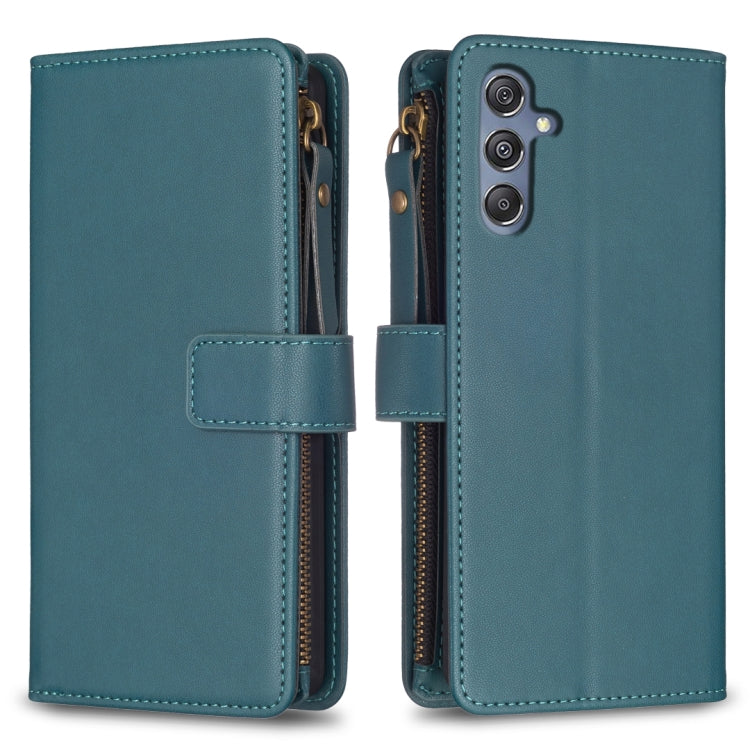 9 Card Slots Zipper Wallet Leather Flip Phone Case, For Samsung Galaxy A55, For Samsung Galaxy A24 4G, For Samsung Galaxy A15, For Samsung Galaxy S24 Ultra 5G, For Samsung Galaxy A35, For Samsung Galaxy A25 5G, For Samsung Galaxy M34 5G                ...