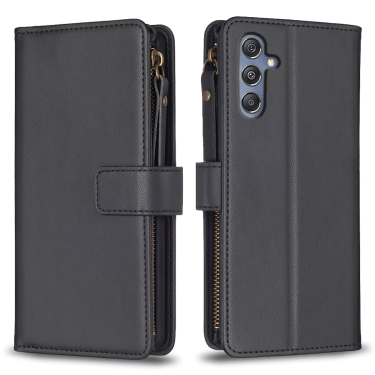 9 Card Slots Zipper Wallet Leather Flip Phone Case, For Samsung Galaxy A55, For Samsung Galaxy A24 4G, For Samsung Galaxy A15, For Samsung Galaxy S24 Ultra 5G, For Samsung Galaxy A35, For Samsung Galaxy A25 5G, For Samsung Galaxy M34 5G                ...