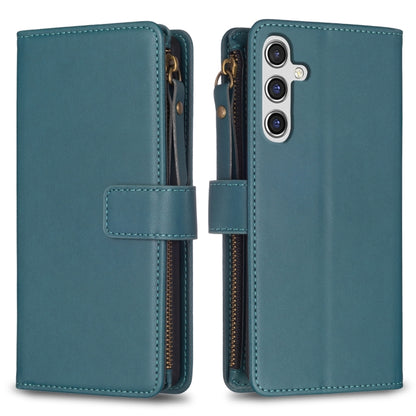 9 Card Slots Zipper Wallet Leather Flip Phone Case, For Samsung Galaxy A55, For Samsung Galaxy A24 4G, For Samsung Galaxy A15, For Samsung Galaxy S24 Ultra 5G, For Samsung Galaxy A35, For Samsung Galaxy A25 5G, For Samsung Galaxy M34 5G                ...