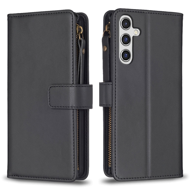 9 Card Slots Zipper Wallet Leather Flip Phone Case, For Samsung Galaxy A55, For Samsung Galaxy A24 4G, For Samsung Galaxy A15, For Samsung Galaxy S24 Ultra 5G, For Samsung Galaxy A35, For Samsung Galaxy A25 5G, For Samsung Galaxy M34 5G                ...