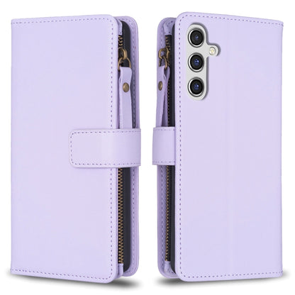 9 Card Slots Zipper Wallet Leather Flip Phone Case, For Samsung Galaxy A55, For Samsung Galaxy A24 4G, For Samsung Galaxy A15, For Samsung Galaxy S24 Ultra 5G, For Samsung Galaxy A35, For Samsung Galaxy A25 5G, For Samsung Galaxy M34 5G                ...