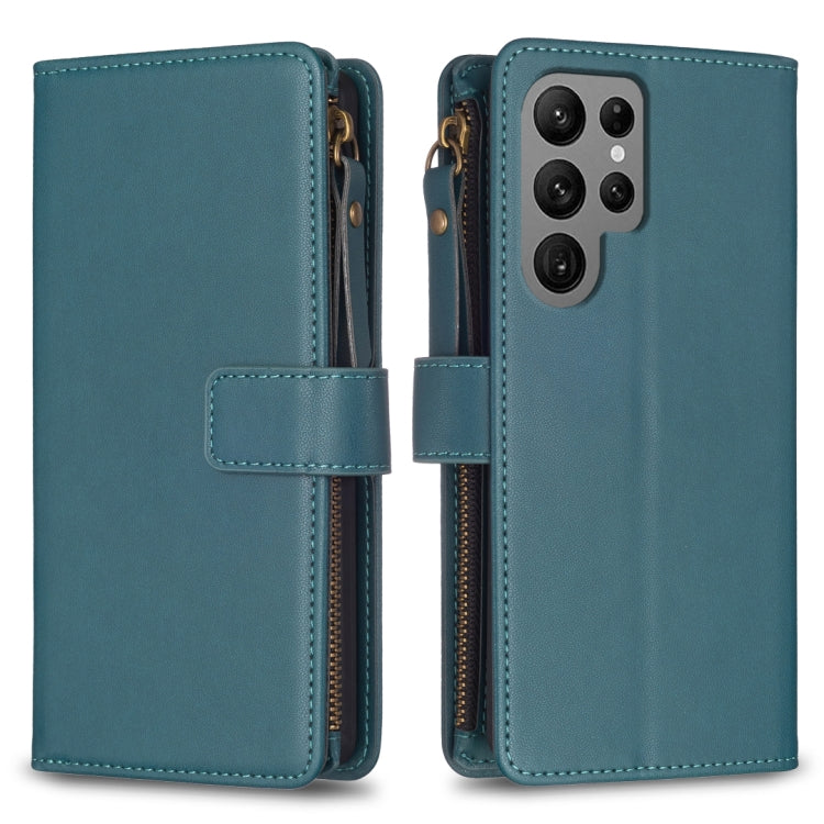 9 Card Slots Zipper Wallet Leather Flip Phone Case, For Samsung Galaxy A55, For Samsung Galaxy A24 4G, For Samsung Galaxy A15, For Samsung Galaxy S24 Ultra 5G, For Samsung Galaxy A35, For Samsung Galaxy A25 5G, For Samsung Galaxy M34 5G                ...