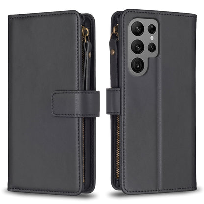 9 Card Slots Zipper Wallet Leather Flip Phone Case, For Samsung Galaxy A55, For Samsung Galaxy A24 4G, For Samsung Galaxy A15, For Samsung Galaxy S24 Ultra 5G, For Samsung Galaxy A35, For Samsung Galaxy A25 5G, For Samsung Galaxy M34 5G                ...