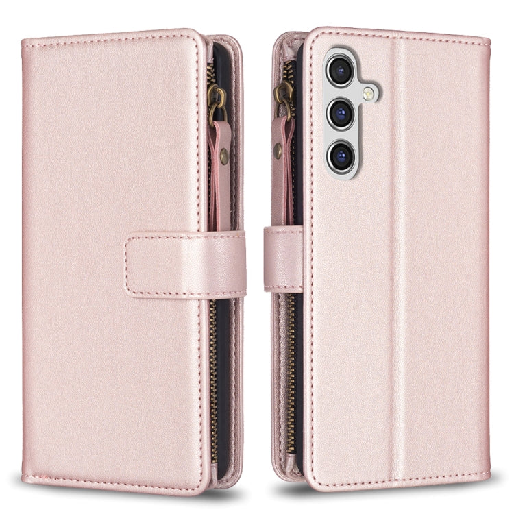 9 Card Slots Zipper Wallet Leather Flip Phone Case, For Samsung Galaxy A55, For Samsung Galaxy A24 4G, For Samsung Galaxy A15, For Samsung Galaxy S24 Ultra 5G, For Samsung Galaxy A35, For Samsung Galaxy A25 5G, For Samsung Galaxy M34 5G                ...