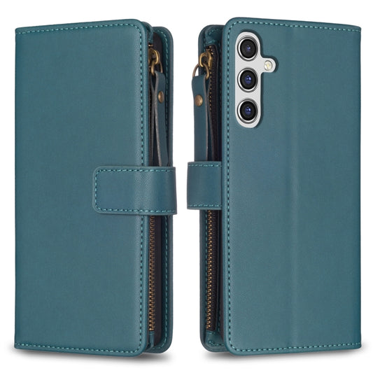 9 Card Slots Zipper Wallet Leather Flip Phone Case, For Samsung Galaxy A55, For Samsung Galaxy A24 4G, For Samsung Galaxy A15, For Samsung Galaxy S24 Ultra 5G, For Samsung Galaxy A35, For Samsung Galaxy A25 5G, For Samsung Galaxy M34 5G                ...