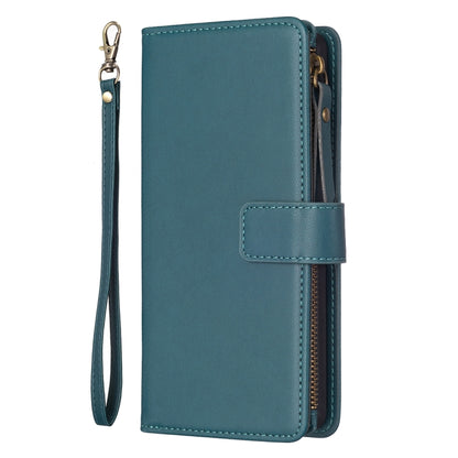 9 Card Slots Zipper Wallet Leather Flip Phone Case, For Samsung Galaxy A55, For Samsung Galaxy A24 4G, For Samsung Galaxy A15, For Samsung Galaxy S24 Ultra 5G, For Samsung Galaxy A35, For Samsung Galaxy A25 5G, For Samsung Galaxy M34 5G                ...