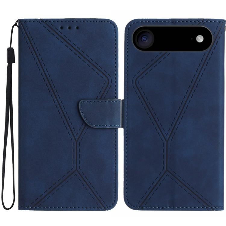 Stitching Embossed Leather Phone Case, For iPhone 17e / 16e, For iPhone 17 Pro Max, For iPhone 17 Pro, For iPhone 17, For iPhone Air, For iPhone 16 Pro Max, For iPhone 16 Pro, For iPhone 16 Plus