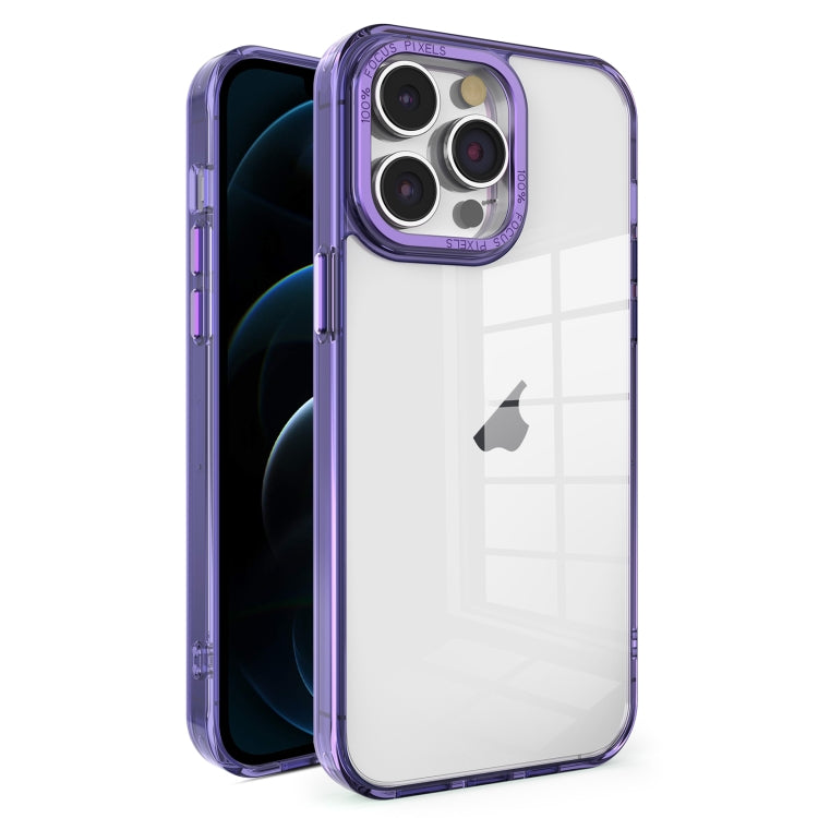 Crystal TPU + PC Electroplated Lens Frame Phone Case, For iPhone 12 Pro, For iPhone 11 Pro Max, For iPhone 11, For iPhone 11 Pro
