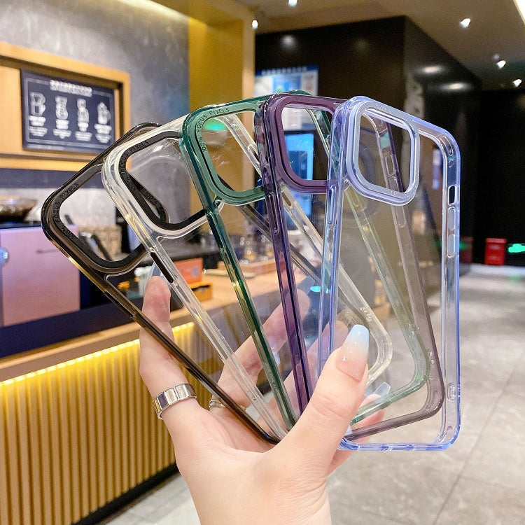 Crystal TPU + PC Electroplated Lens Frame Phone Case, For iPhone 12 Pro, For iPhone 11 Pro Max, For iPhone 11, For iPhone 11 Pro