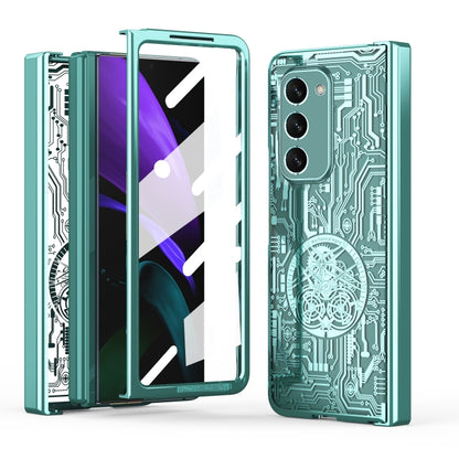 Mechanical Legend Integrated Electroplating All-inclusive Phone Case, For Samsung Galaxy Z Fold3 5G, For Samsung Galaxy Z Fold2 5G