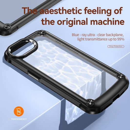 TPU + PC Lens Protection Phone Case, For iPhone 17e / 16e, For iPhone 17 Pro Max, For iPhone 17 Pro, For iPhone 17, For iPhone Air, For iPhone 16 Pro Max, For iPhone 16 Pro, For iPhone 16 Plus, For iPhone 16