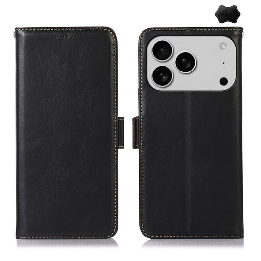 Crazy Horse Top Layer Cowhide Leather Phone Case, For iPhone 17 Pro Max, For iPhone 17 Pro, For iPhone 17, For iPhone Air, For iPhone 16 Pro Max, For iPhone 16 Pro, For iPhone 16 Plus, For iPhone 16, For iPhone 15 Pro Max, For iPhone 15 Pro            ...