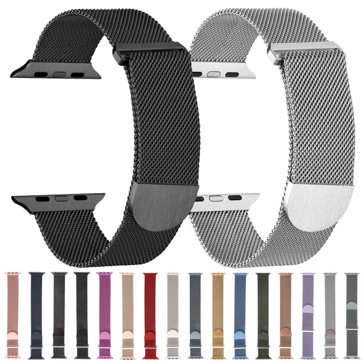 Milanese Metal Magnetic Watch Band, For Apple Watch SE 2022 40mm, For Apple Watch 9 45mm, For Apple Watch 9 41mm