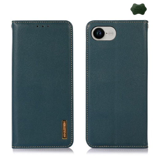 KHAZNEH Nappa Top Layer Cowhide Leather Phone Case, For iPhone 16e / 17e, For iPhone 17 Pro Max, For iPhone 17 Pro, For iPhone 17, For iPhone Air, For iPhone 16e, For iPhone 16 Pro Max, For iPhone 16 Pro, For iPhone 16 Plus, For iPhone 16