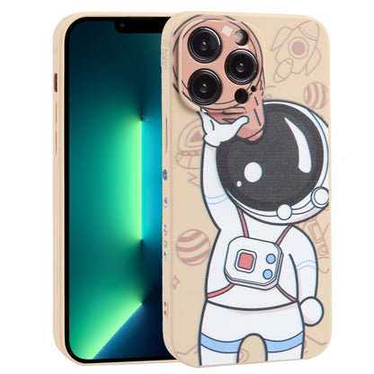 Spaceman Binoculars Phone Case, For iPhone SE 2022 / SE 2020 / 8 / 7, For iPhone 13 Pro Max, For iPhone 13 Pro, For iPhone 13, For iPhone 13 mini, For iPhone 12, For iPhone 12 Pro Max, For iPhone 12 Pro