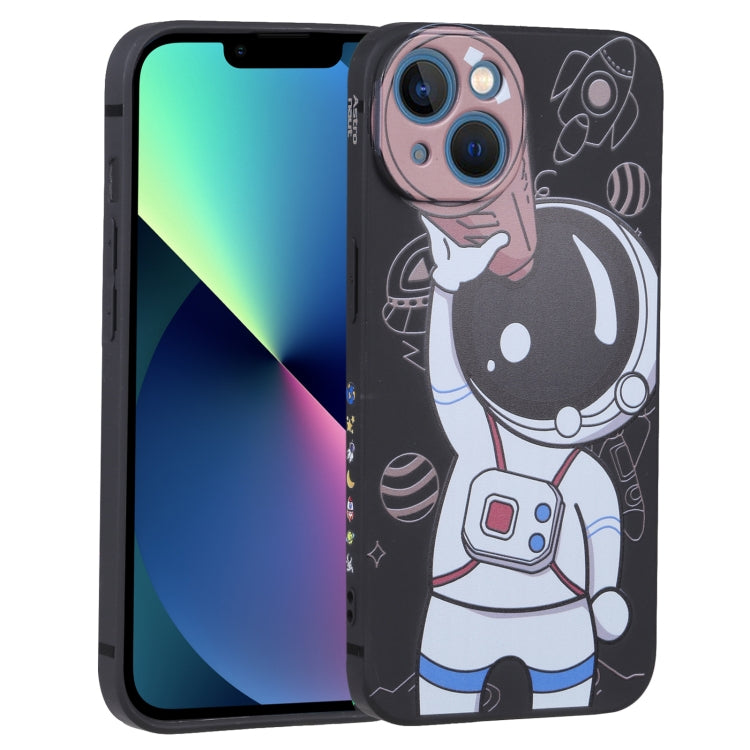 Spaceman Binoculars Phone Case, For iPhone SE 2022 / SE 2020 / 8 / 7, For iPhone 13 Pro Max, For iPhone 13 Pro, For iPhone 13, For iPhone 13 mini, For iPhone 12, For iPhone 12 Pro Max, For iPhone 12 Pro