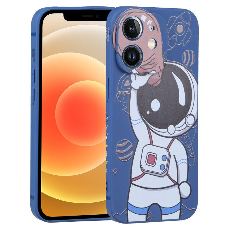 Spaceman Binoculars Phone Case, For iPhone SE 2022 / SE 2020 / 8 / 7, For iPhone 13 Pro Max, For iPhone 13 Pro, For iPhone 13, For iPhone 13 mini, For iPhone 12, For iPhone 12 Pro Max, For iPhone 12 Pro