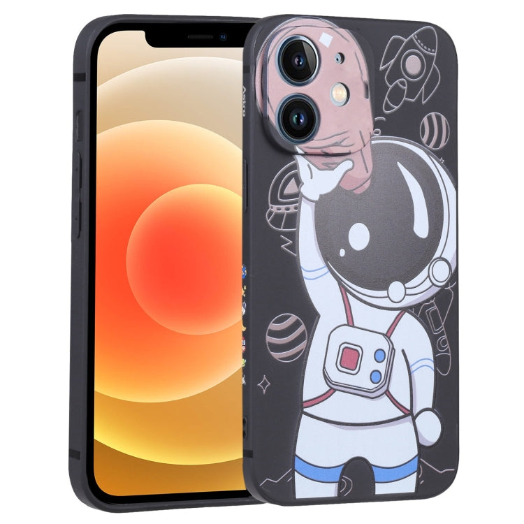 Spaceman Binoculars Phone Case, For iPhone SE 2022 / SE 2020 / 8 / 7, For iPhone 13 Pro Max, For iPhone 13 Pro, For iPhone 13, For iPhone 13 mini, For iPhone 12, For iPhone 12 Pro Max, For iPhone 12 Pro