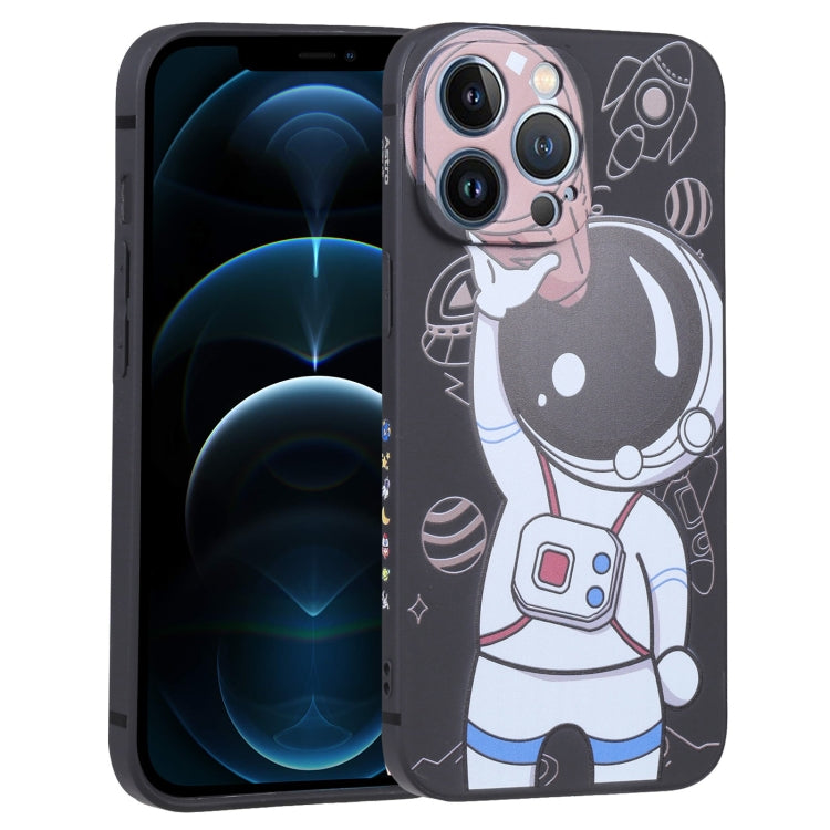 Spaceman Binoculars Phone Case, For iPhone SE 2022 / SE 2020 / 8 / 7, For iPhone 13 Pro Max, For iPhone 13 Pro, For iPhone 13, For iPhone 13 mini, For iPhone 12, For iPhone 12 Pro Max, For iPhone 12 Pro