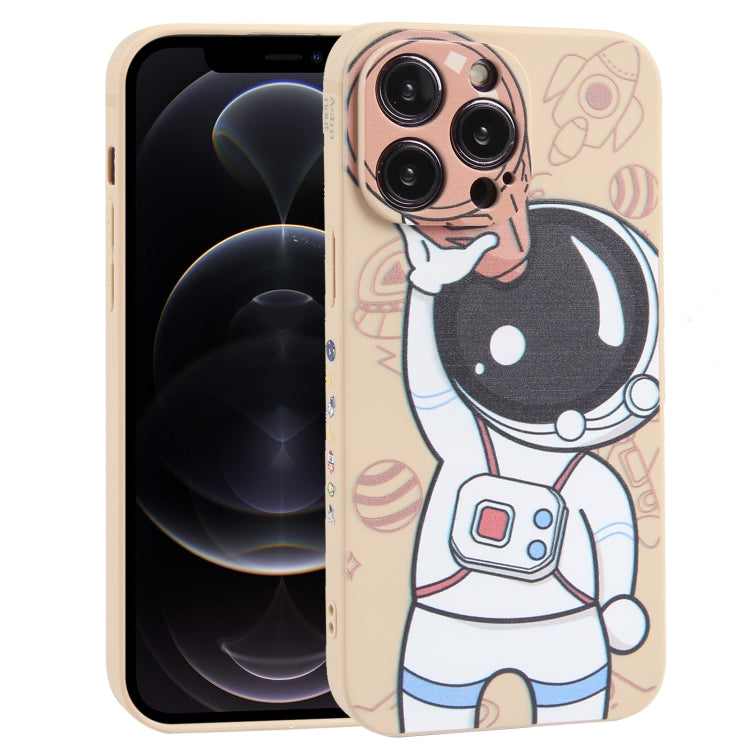 Spaceman Binoculars Phone Case, For iPhone SE 2022 / SE 2020 / 8 / 7, For iPhone 13 Pro Max, For iPhone 13 Pro, For iPhone 13, For iPhone 13 mini, For iPhone 12, For iPhone 12 Pro Max, For iPhone 12 Pro