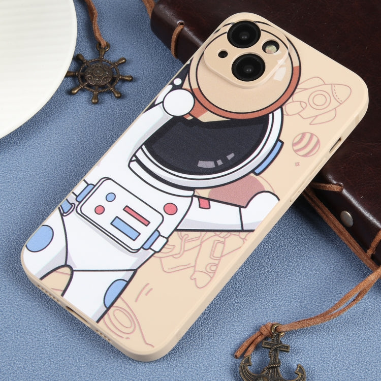 Spaceman Binoculars Phone Case, For iPhone 12 mini, For iPhone 11 Pro Max, For iPhone 11, For iPhone 11 Pro, For iPhone XS / X, For iPhone XR, For iPhone XS Max, For iPhone 8 Plus / 7 Plus