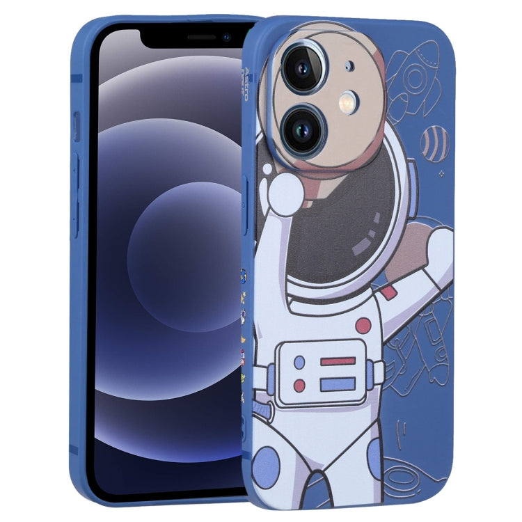 Spaceman Binoculars Phone Case, For iPhone 12 mini, For iPhone 11 Pro Max, For iPhone 11, For iPhone 11 Pro, For iPhone XS / X, For iPhone XR, For iPhone XS Max, For iPhone 8 Plus / 7 Plus