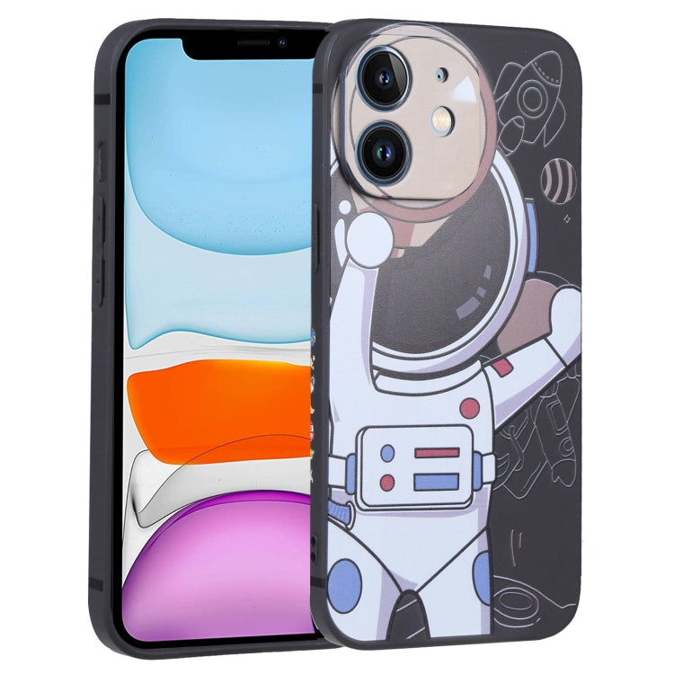 Spaceman Binoculars Phone Case, For iPhone 12 mini, For iPhone 11 Pro Max, For iPhone 11, For iPhone 11 Pro, For iPhone XS / X, For iPhone XR, For iPhone XS Max, For iPhone 8 Plus / 7 Plus