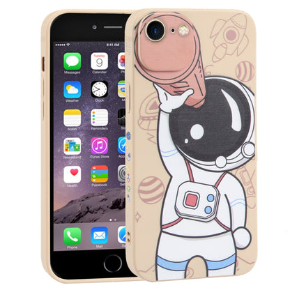 Spaceman Binoculars Phone Case, For iPhone SE 2022 / SE 2020 / 8 / 7, For iPhone 13 Pro Max, For iPhone 13 Pro, For iPhone 13, For iPhone 13 mini, For iPhone 12, For iPhone 12 Pro Max, For iPhone 12 Pro
