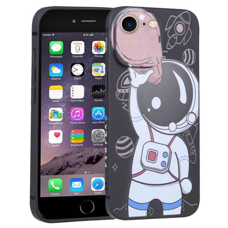 Spaceman Binoculars Phone Case, For iPhone SE 2022 / SE 2020 / 8 / 7, For iPhone 13 Pro Max, For iPhone 13 Pro, For iPhone 13, For iPhone 13 mini, For iPhone 12, For iPhone 12 Pro Max, For iPhone 12 Pro