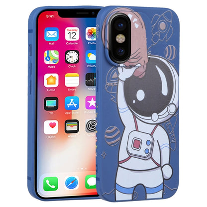 Spaceman Binoculars Phone Case, For iPhone 12 mini, For iPhone 11 Pro Max, For iPhone 11, For iPhone 11 Pro, For iPhone XS / X, For iPhone XR, For iPhone XS Max, For iPhone 8 Plus / 7 Plus