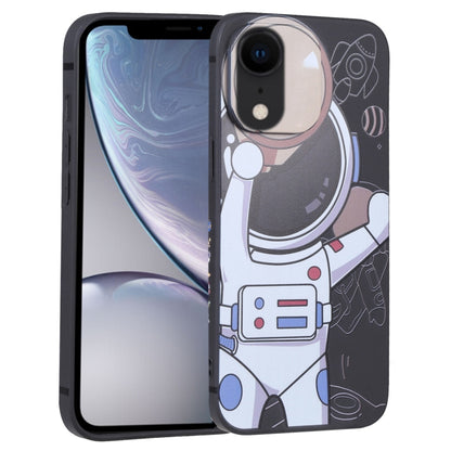 Spaceman Binoculars Phone Case, For iPhone 12 mini, For iPhone 11 Pro Max, For iPhone 11, For iPhone 11 Pro, For iPhone XS / X, For iPhone XR, For iPhone XS Max, For iPhone 8 Plus / 7 Plus