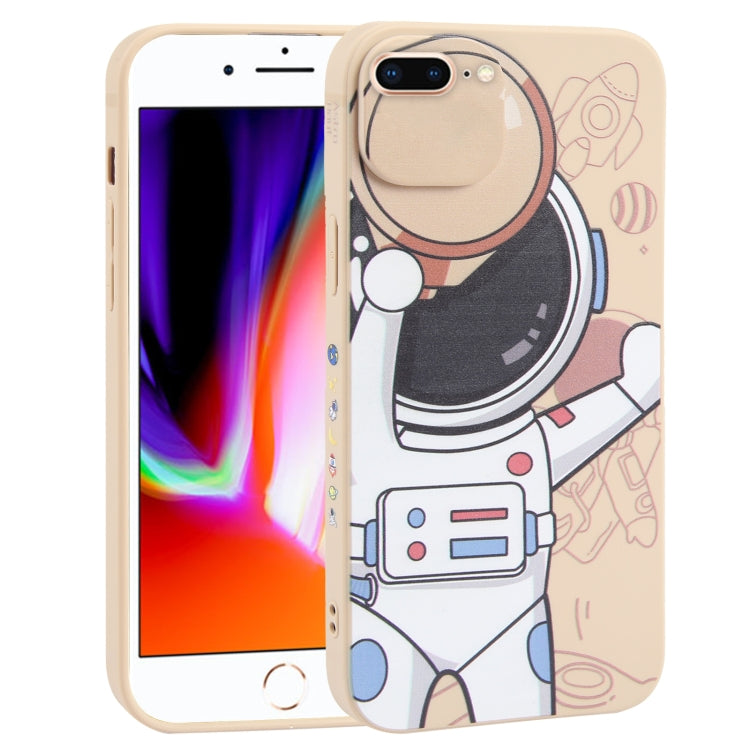 Spaceman Binoculars Phone Case, For iPhone 12 mini, For iPhone 11 Pro Max, For iPhone 11, For iPhone 11 Pro, For iPhone XS / X, For iPhone XR, For iPhone XS Max, For iPhone 8 Plus / 7 Plus