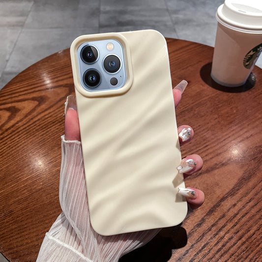 Solid Color Wave Texture TPU Phone Case, For iPhone 13 Pro Max, For iPhone 13 Pro, For iPhone 12 / 12 Pro, For iPhone 12 Pro Max, For iPhone 11 Pro Max, For iPhone 11