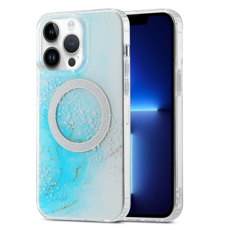 Dual-side IMD Marble Magsafe Phone Case, For iPhone 13 Pro Max, For iPhone 15, For iPhone 13 Pro, For iPhone 13, For iPhone 12, For iPhone 12 Pro Max