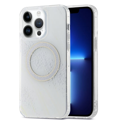 Dual-side IMD Marble Magsafe Phone Case, For iPhone 13 Pro Max, For iPhone 15, For iPhone 13 Pro, For iPhone 13, For iPhone 12, For iPhone 12 Pro Max