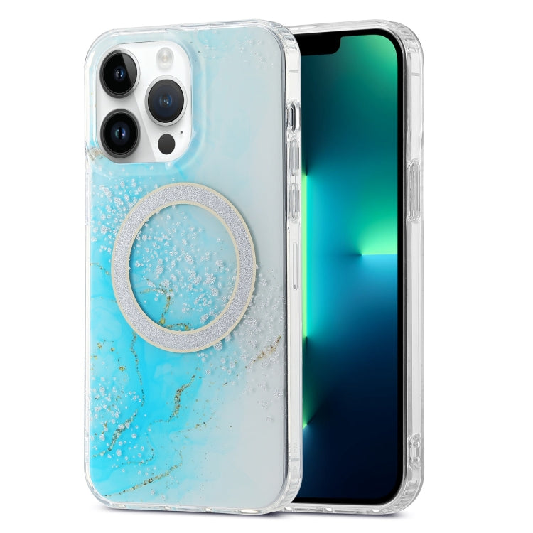 Dual-side IMD Marble Magsafe Phone Case, For iPhone 13 Pro Max, For iPhone 15, For iPhone 13 Pro, For iPhone 13, For iPhone 12, For iPhone 12 Pro Max